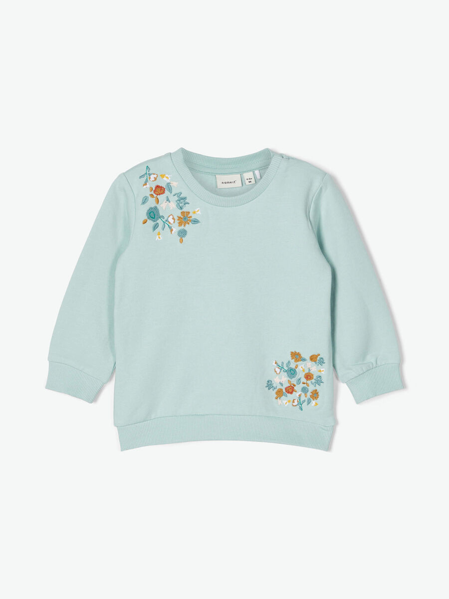 Name it GEBORDUURDE BLOEMEN SWEATSHIRT, Blue Haze, highres - 13181711_BlueHaze_003.jpg