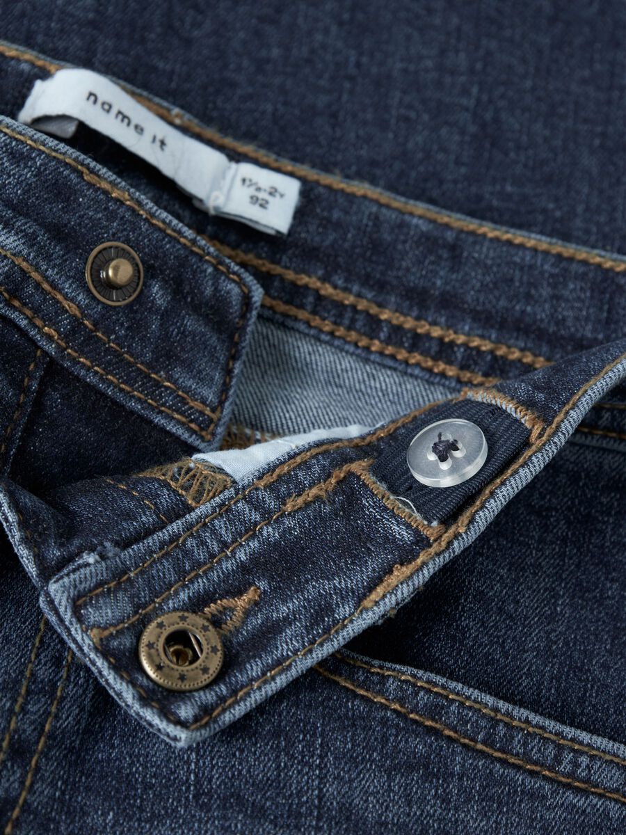 Carousel image 4 COUPE DROITE JEAN, Dark Blue Denim