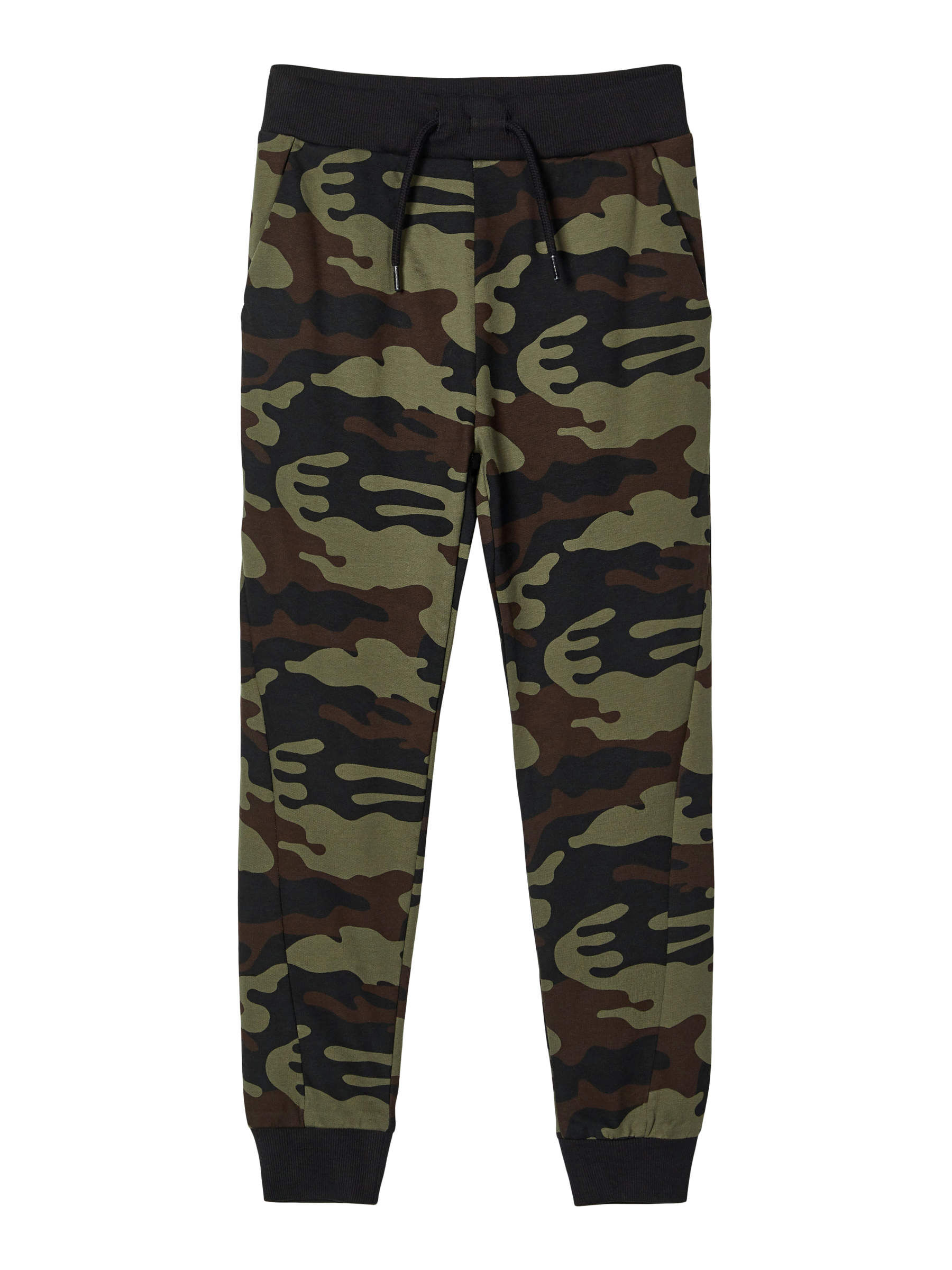 CAMO PRINT SWEATPANTS (Green) from name 