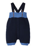 Name it COTTON KNITTED DUNGAREES, Dark Sapphire, highres - 13174037_DarkSapphire_001.jpg