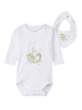 Name it DISNEY DUMBO-PRYDD SCARFHAKLAPP OCH BODY, Bright White, highres - 13170600_BrightWhite_001.jpg