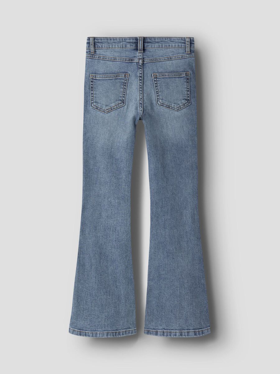 Carousel image 4 BOOTCUT JEANS, Medium Blue Denim