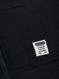 name it SOLID COLOURED ZIP-UP HOODIE, Black, highres - 13158554_Black_006.jpg