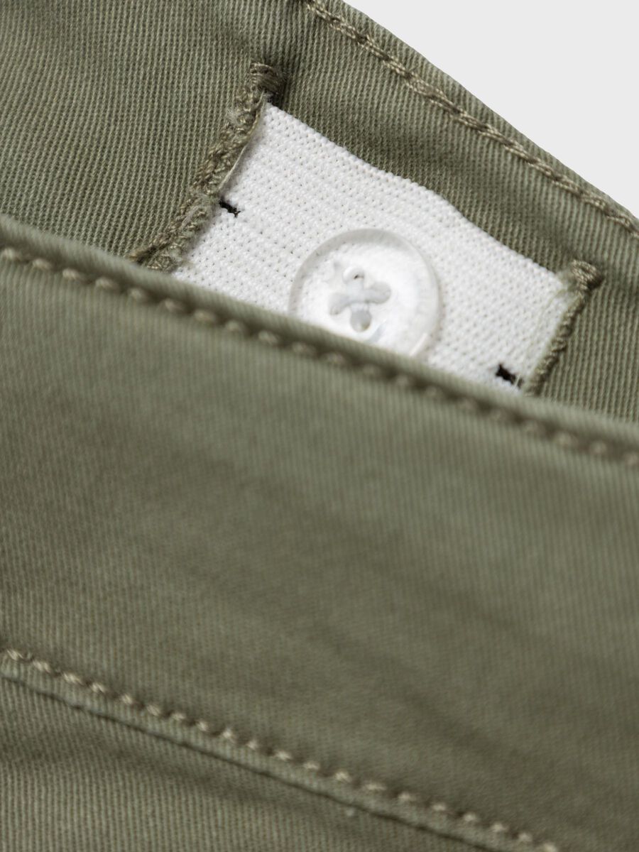 Carousel image 5 REGULAR FIT CARGO BROEK, Deep Lichen Green