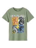 name it HARRY POTTER HOGWARTS T-SHIRT, Hedge Green, highres - 13201431_HedgeGreen_001.jpg
