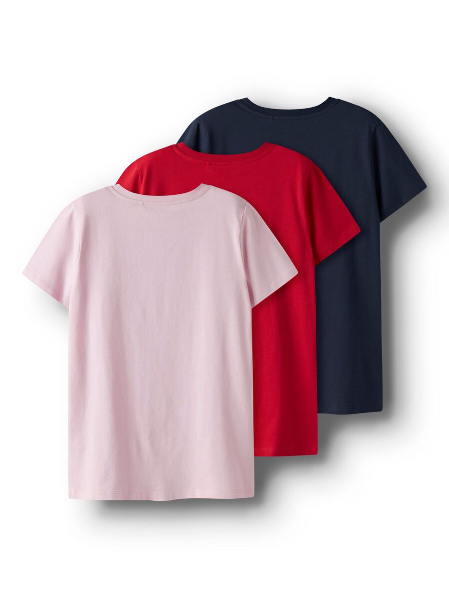 Carousel image 4 PAQUETE DE 3 UNIDADES CAMISETA, Parfait Pink