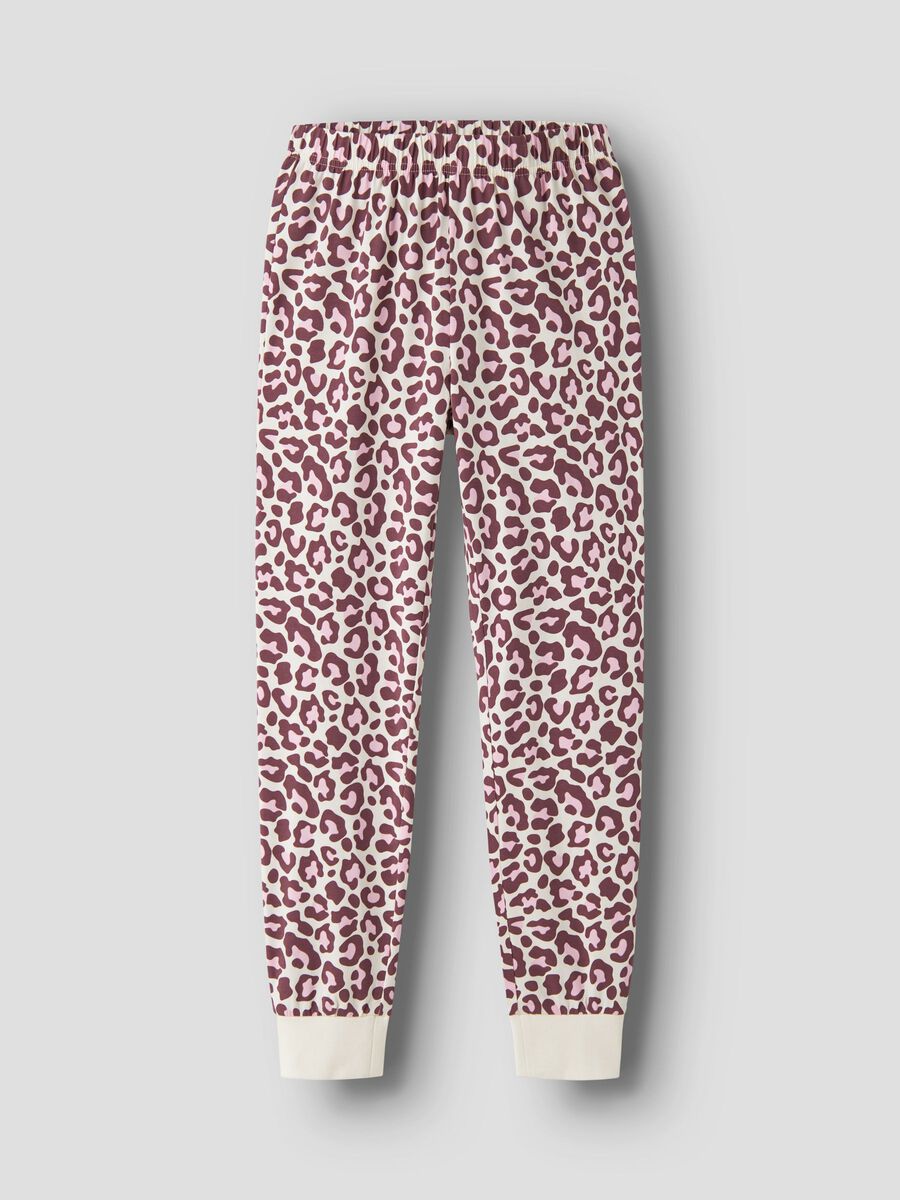 Carousel image - ORGANIC COTTON PYJAMA SET, Antique White | 4