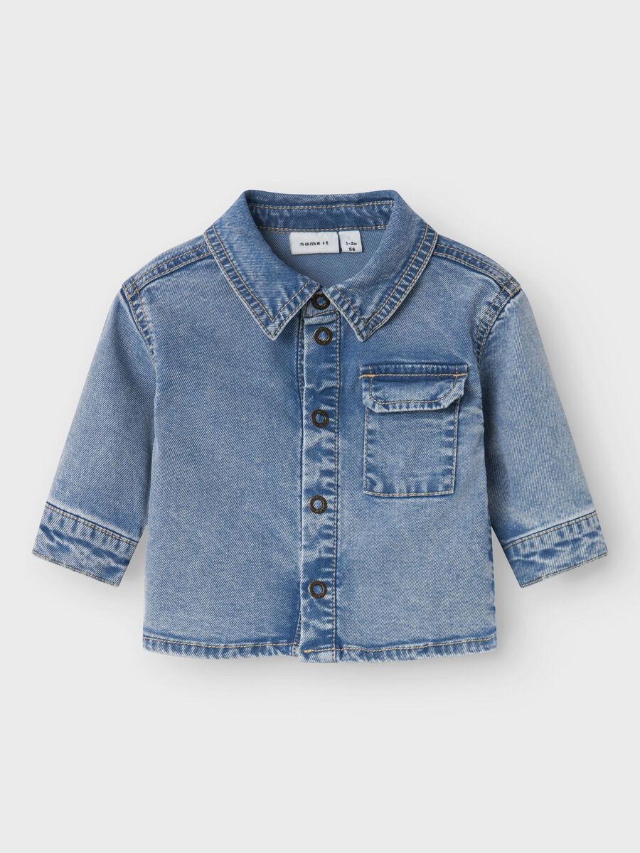 name it DENIM SHIRT, Medium Blue Denim, highres - 13237007_MediumBlueDenim_003.jpg