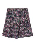 Name it FLOWER PRINTED SKIRT, Black, highres - 13240463_Black_001.jpg