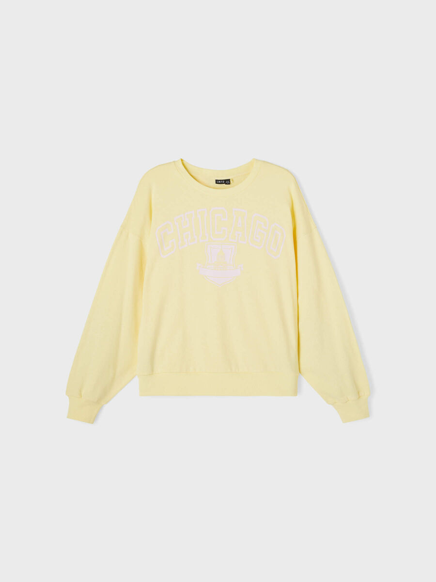 Name it PRINTET SWEATSHIRT, Mellow Yellow, highres - 13202268_MellowYellow_003.jpg