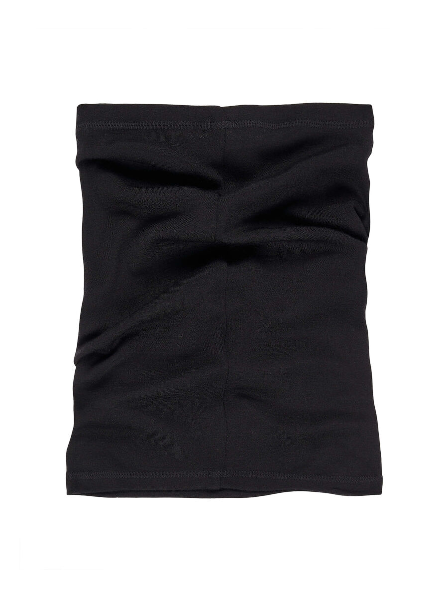 Name it MERINO WOOL TUBE SCARF, Black, highres - 13175570_Black_002.jpg