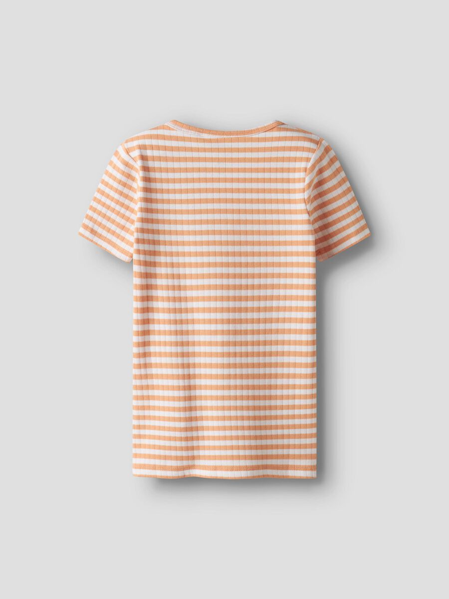 name it SLIM FIT -MALLINEN T-PAITA, Orange Chiffon, highres - 13231025_OrangeChiffon_1218809_002.jpg