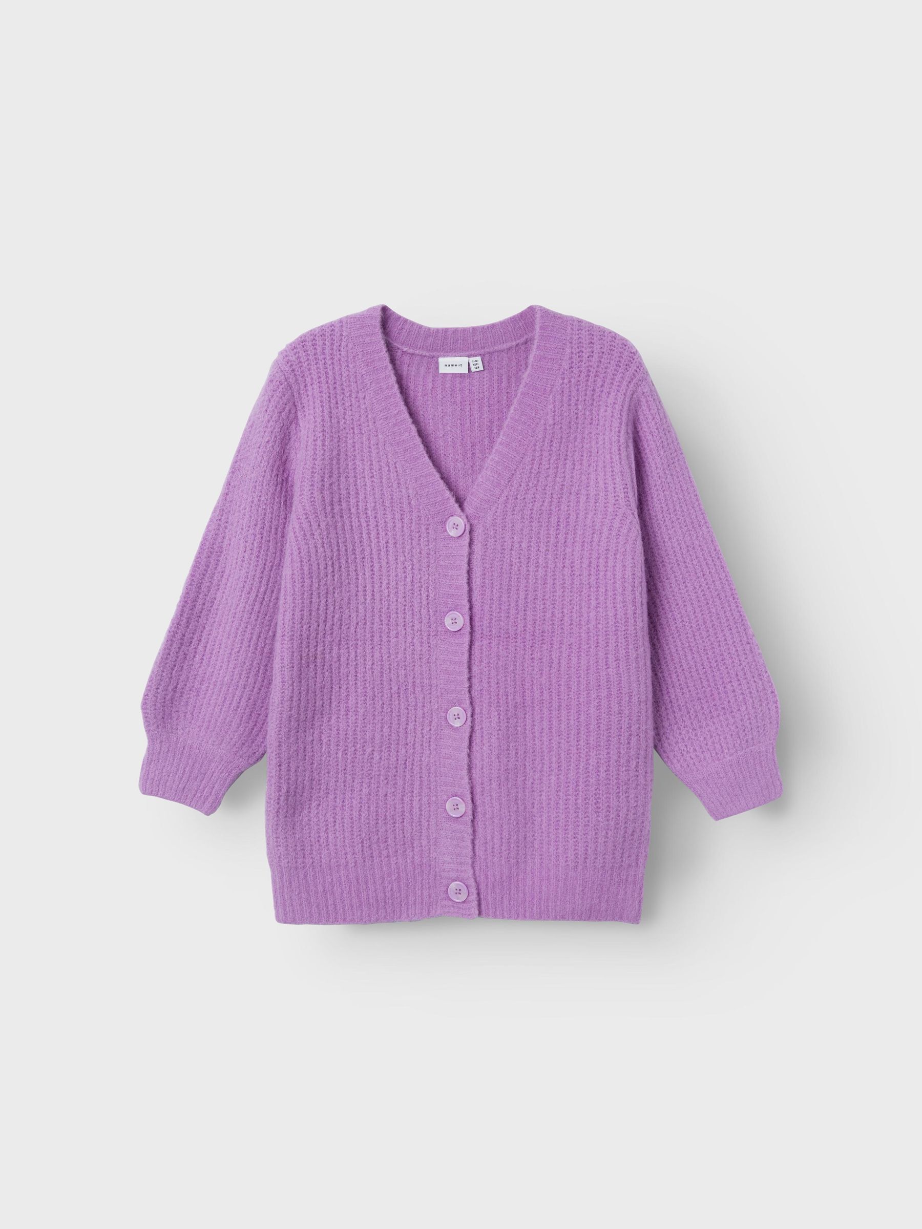 Girls purple cardigan store
