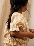 Name it CHECKED SHORT SLEEVED DRESS, Taos Taupe, highres - 13205811_TaosTaupe_008.jpg