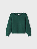Name it BALLOON SLEEVED KNITTED PULLOVER, Sea Moss, highres - 13209977_SeaMoss_003.jpg