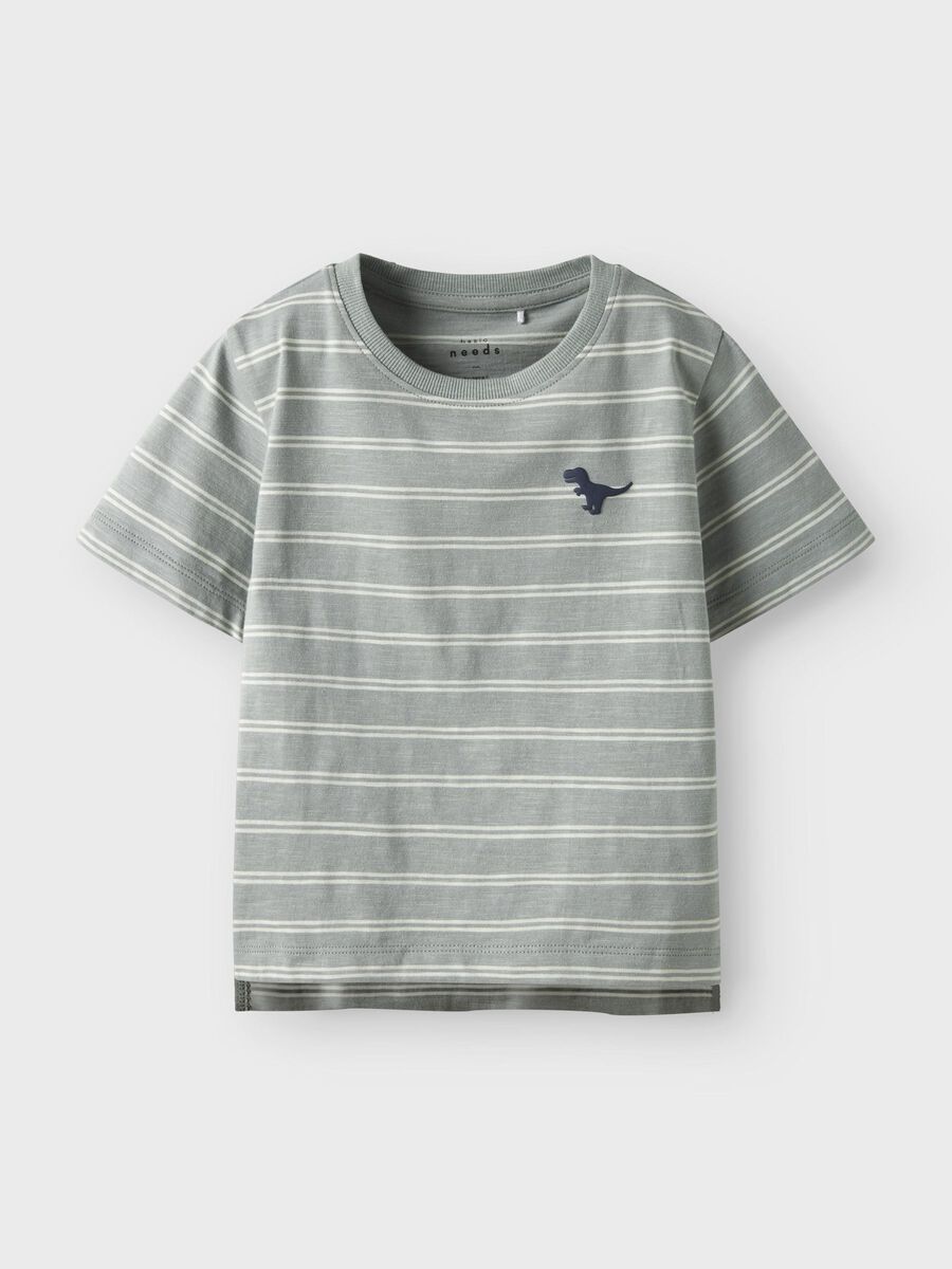 name it REGULAR FIT T-SHIRT, Slate Gray, highres - 13244045_SlateGray_1203687_003.jpg