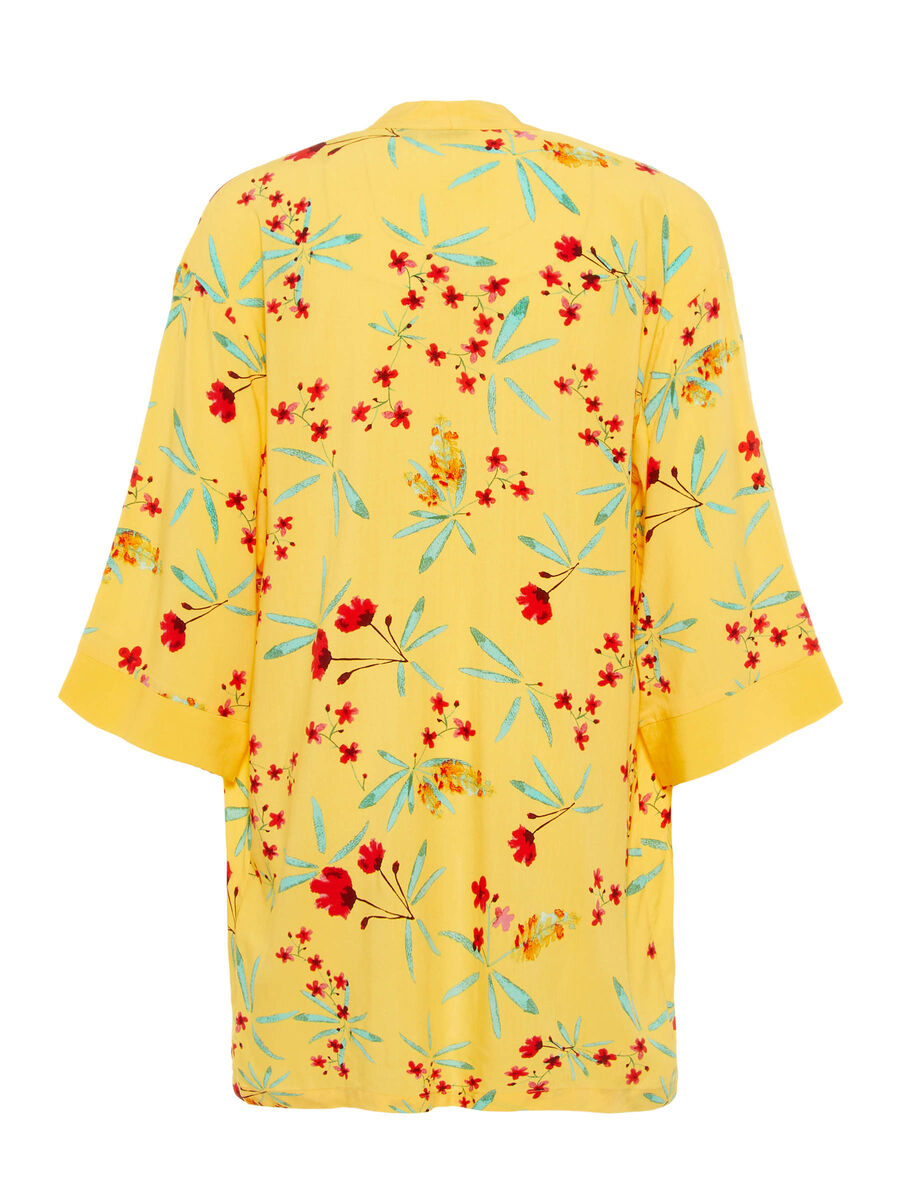 Name it FLORAL PRINT KIMONO, Pale Marigold, highres - 13166488_PaleMarigold_002.jpg