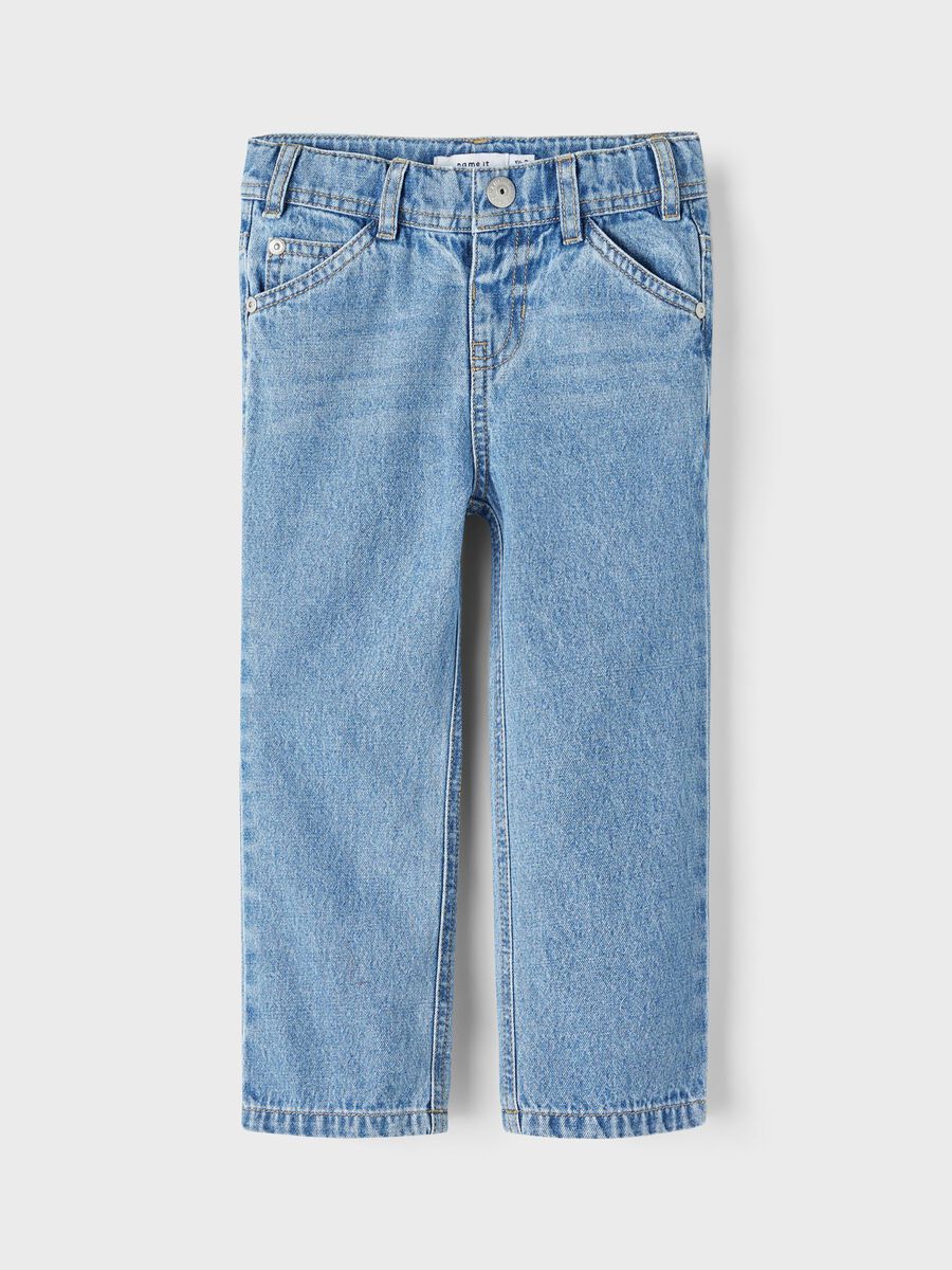 name it LIGE PASFORM JEANS, Light Blue Denim, highres - 13216624_LightBlueDenim_003.jpg