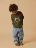 Product image thumbnail 4 SZEROKA NOGAWKA JEANSY, Medium Blue Denim