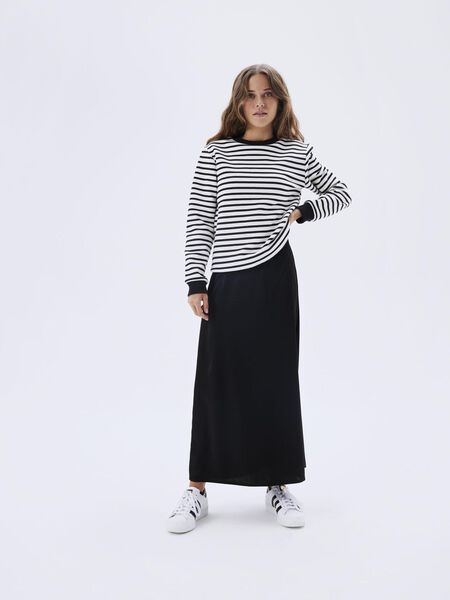 Name it SATENG LANG SKJØRT, Black, highres - 13231356_Black_007.jpg