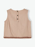 Product image thumbnail - FLORAL EMBROIDERED MUSLIN SHIRT, Roebuck | 3