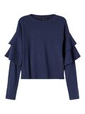 Name it BELL SLEEVES - CROPPED KNITTED JUMPER, Dress Blues, highres - 13182682_DressBlues_001.jpg