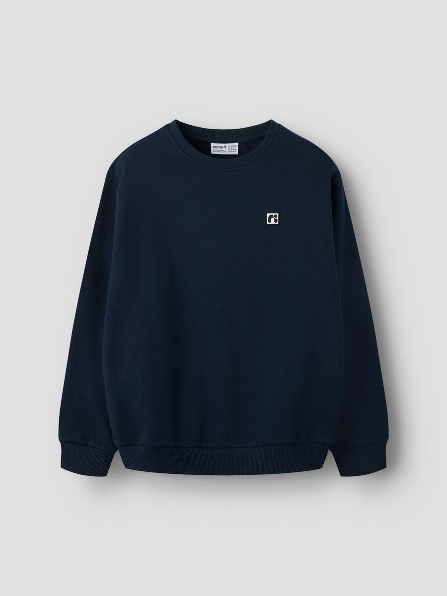 Carousel image 1 &Oslash;KOLOGISK BOMULL SWEATSHIRT, Dark Sapphire