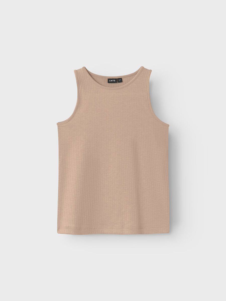 Name it RIB TANKTOP, Mocha Meringue, highres - 13224634_MochaMeringue_003.jpg