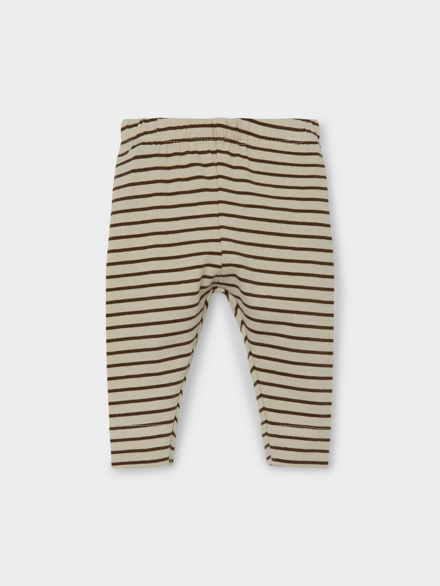 name it GESTREIFTE LEGGINGS, Oatmeal, highres - 13213970_Oatmeal_003.jpg