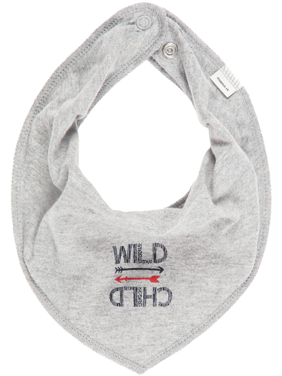 Name it 3-PACK SCARF BIB, Grey Melange, highres - 13160716_GreyMelange_005.jpg