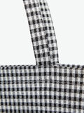 name it KARIERTE STOFFTASCHE, Black, highres - 13185979_Black_006.jpg