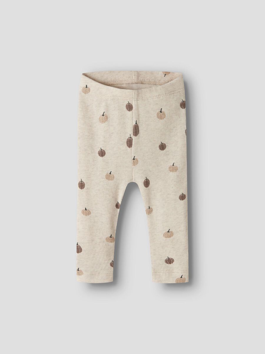 Product carousel image 1 ORGANIC COTTON LEGGINGS, Peyote Melange