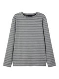 Name it STRIBET LANGÆRMET T-SHIRT, Grey Melange, highres - 13184126_GreyMelange_001.jpg