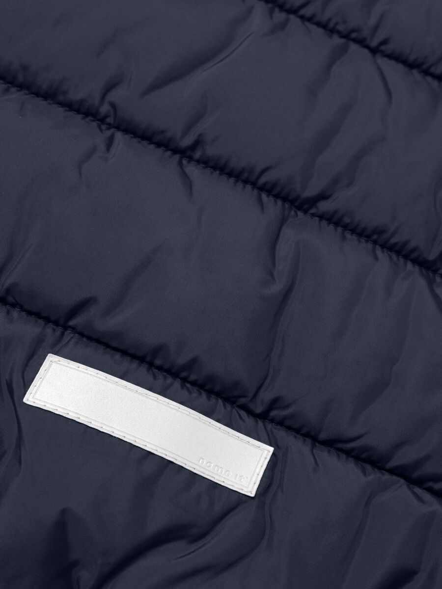 Carousel image - HOODED PUFFER JACKET, Dark Sapphire | 4