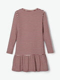 Name it STRIPED COTTON DRESS, Cabernet, highres - 13169072_Cabernet_004.jpg