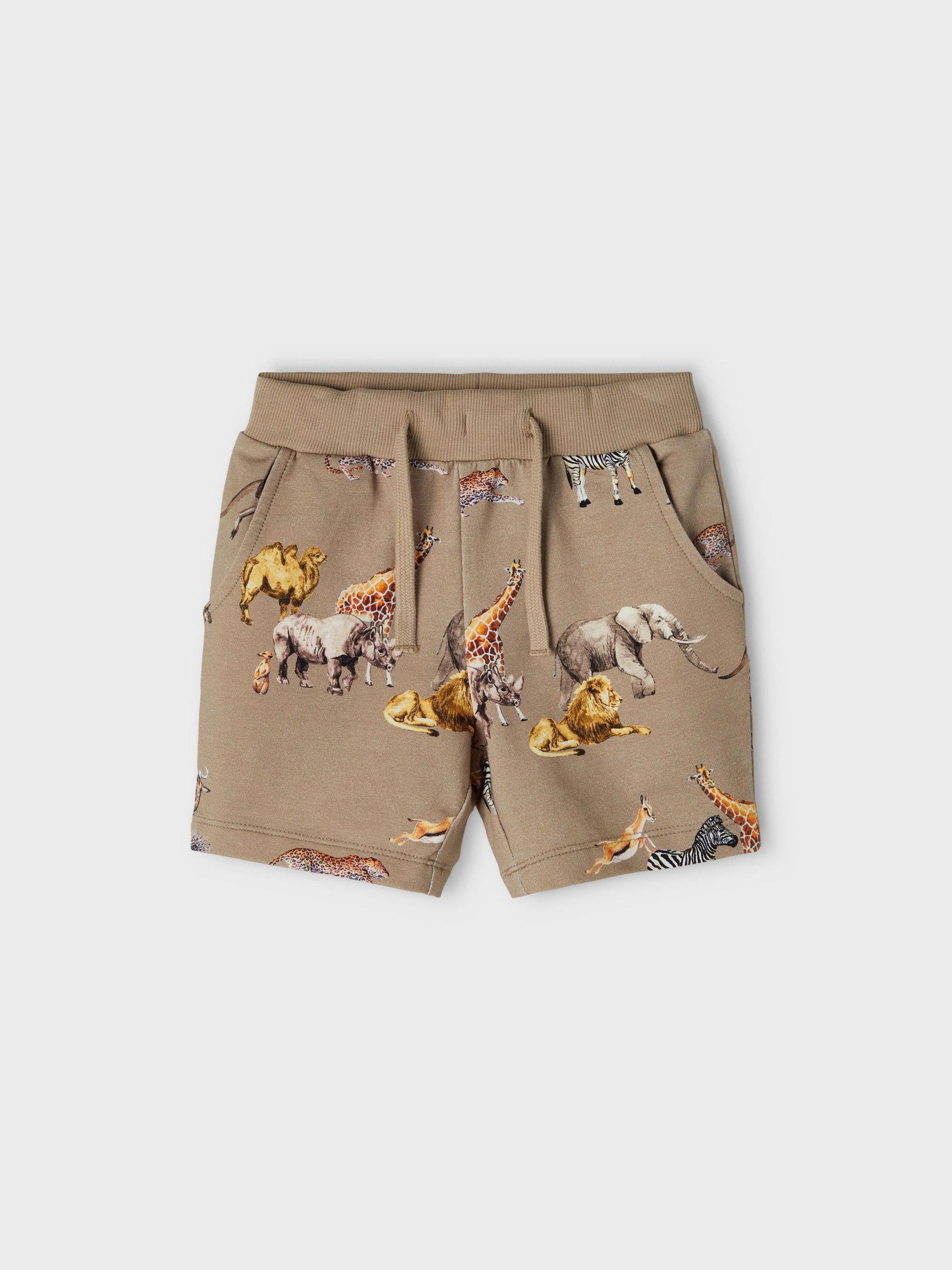 SAFARI SWEAT SHORTS (Brown) from name 