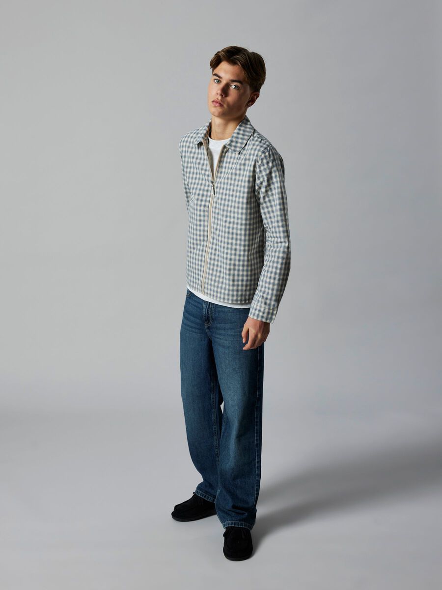 Carousel image - STRAIGHT LEG JEANS, Vintage Dark Blue Denim | 2