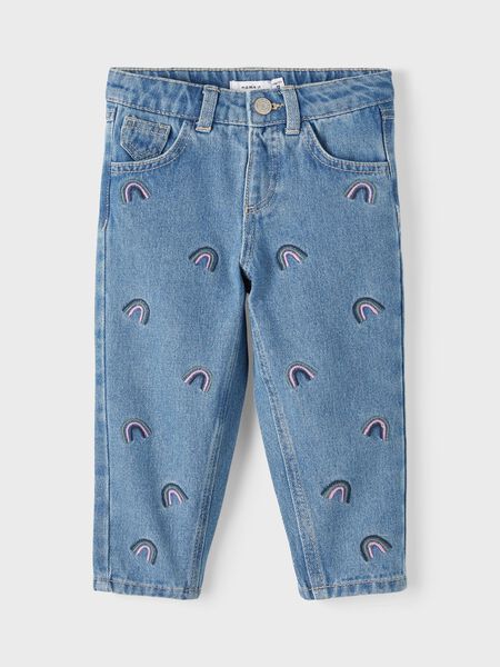 Name it MOM FIT JEANS, Medium Blue Denim, highres - 13213083_MediumBlueDenim_003.jpg