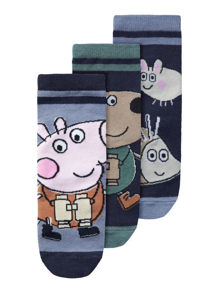 Carousel image - PEPPA PIG 3 PACK SOCKS, Dark Sapphire | 5