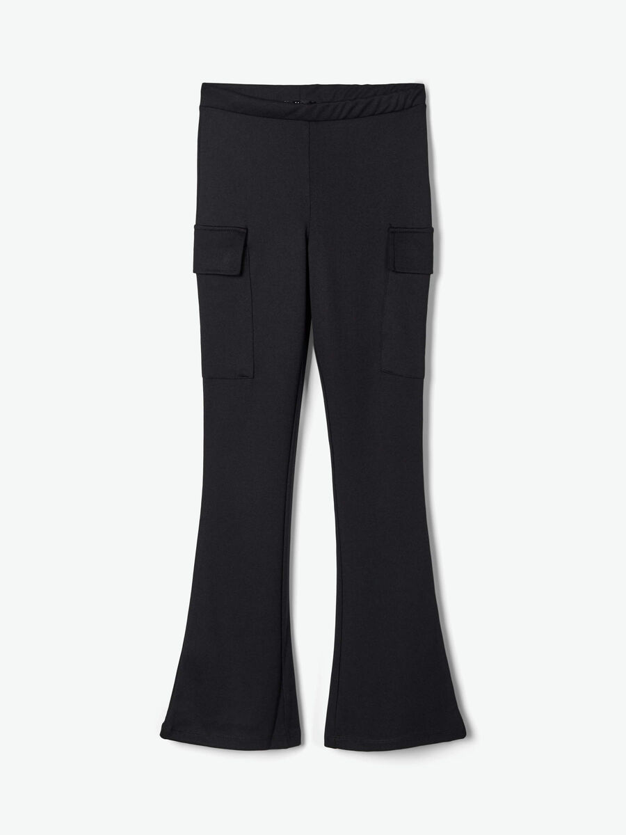 name it BOOT-CUT TROUSERS, Black, highres - 13181763_Black_003.jpg