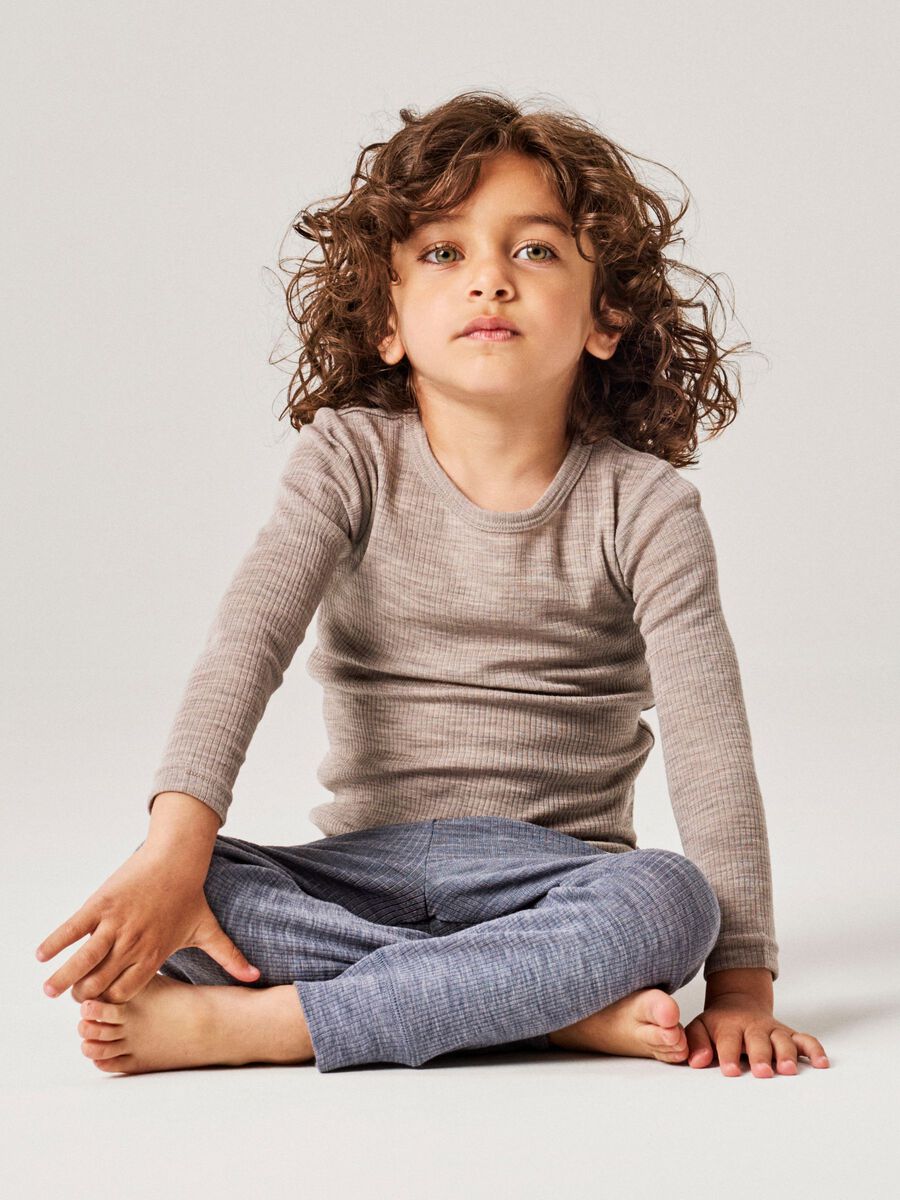 Carousel image 2 MERINO WOOL T-SHIRT, Satellite