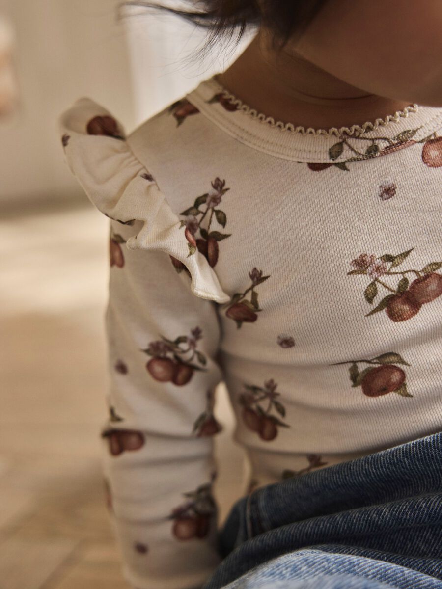 Product carousel image - PRINTED ROMPER, Turtledove | 2