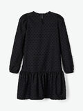name it DOTTED DROP WAIST DRESS, Black, highres - 13192856_Black_004.jpg