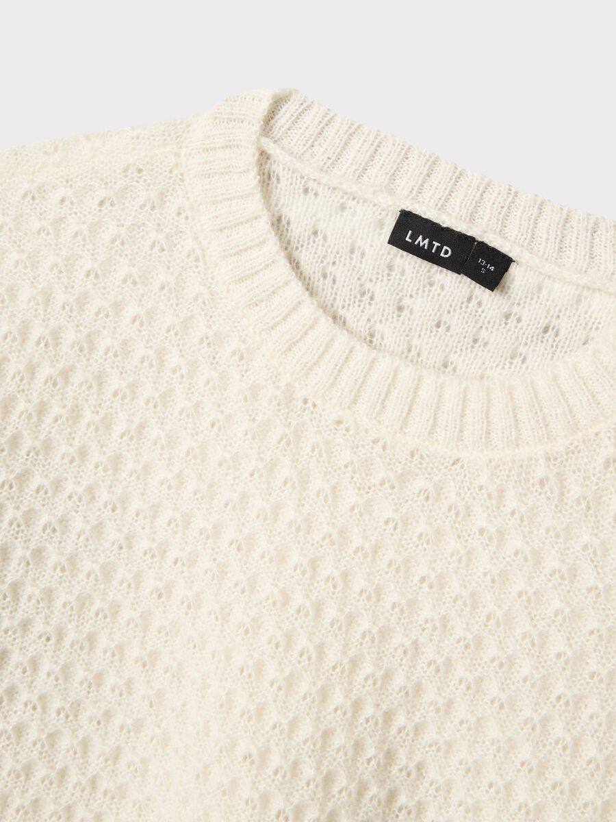 Name it LONG SLEEVED KNITTED PULLOVER, White Alyssum, highres - 13239239_WhiteAlyssum_005.jpg