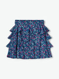 Name it TIERED FLORAL PRINT SKIRT, Gibraltar Sea, highres - 13180780_GibraltarSea_003.jpg