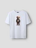 Product image thumbnail - COUPE AMPLE T-SHIRT, Bright White | 1