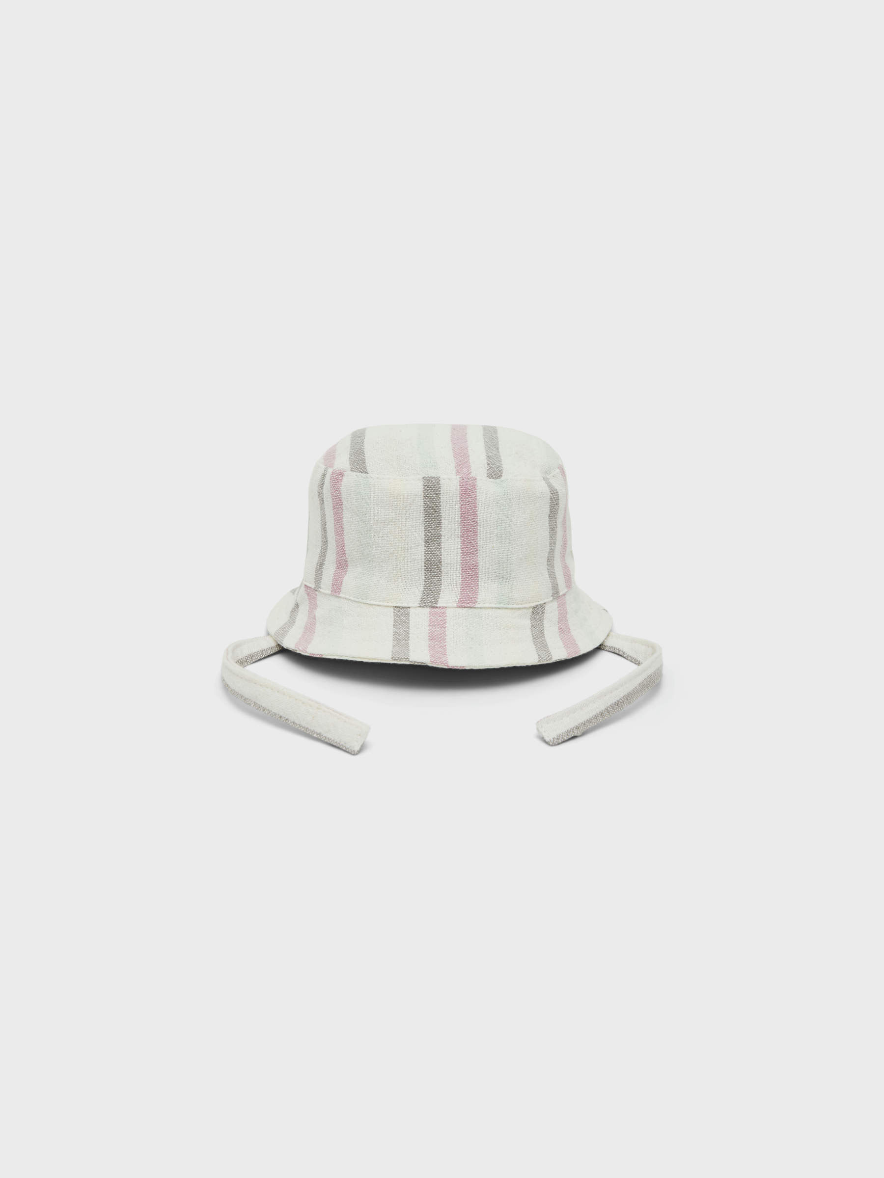 STRIPED SUN HAT (White) from NAME IT 