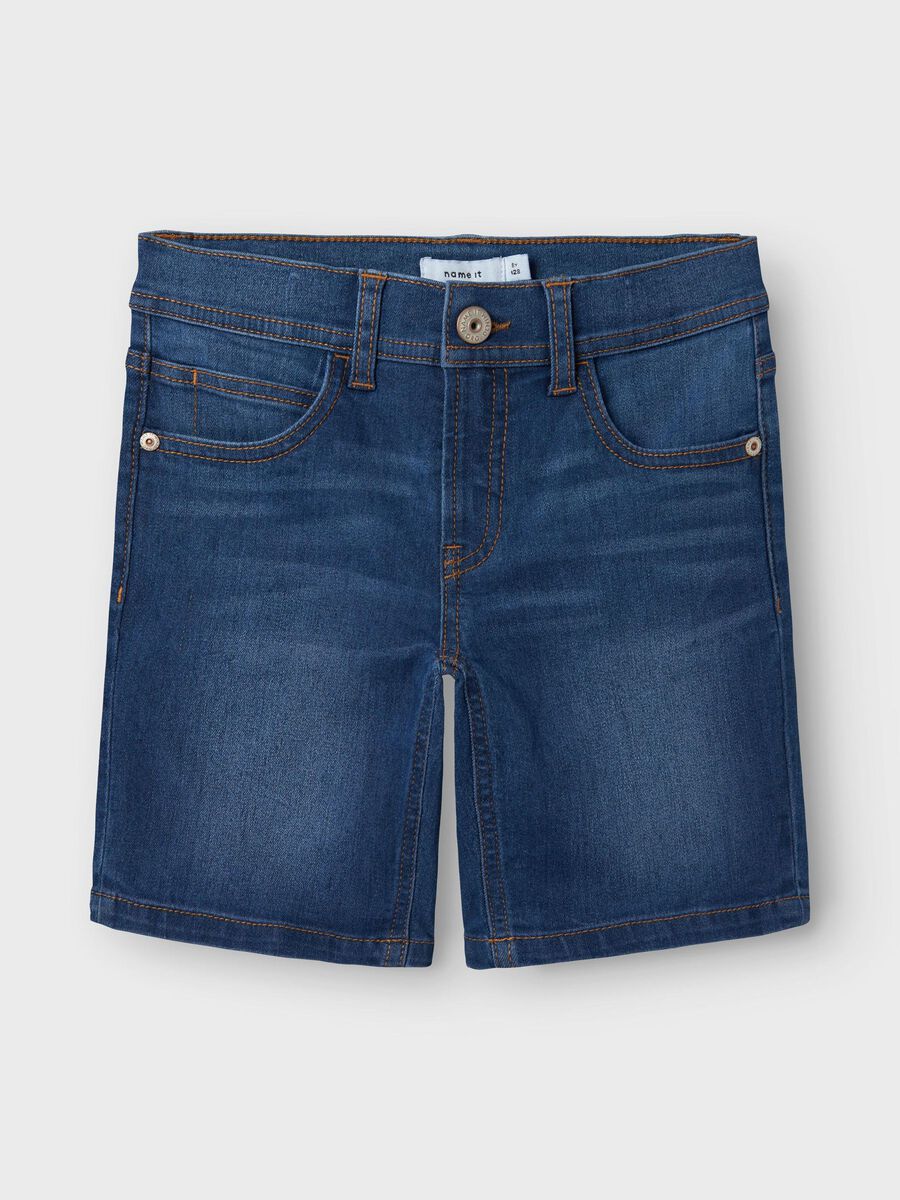 name it SLIM FIT JEANSSHORTS, Dark Blue Denim, highres - 13238091_DarkBlueDenim_003.jpg