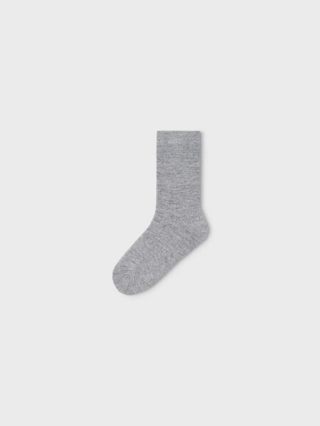 Name it MERINOWOLL SOCKEN, Grey Melange, highres - 13199942_GreyMelange_003.jpg