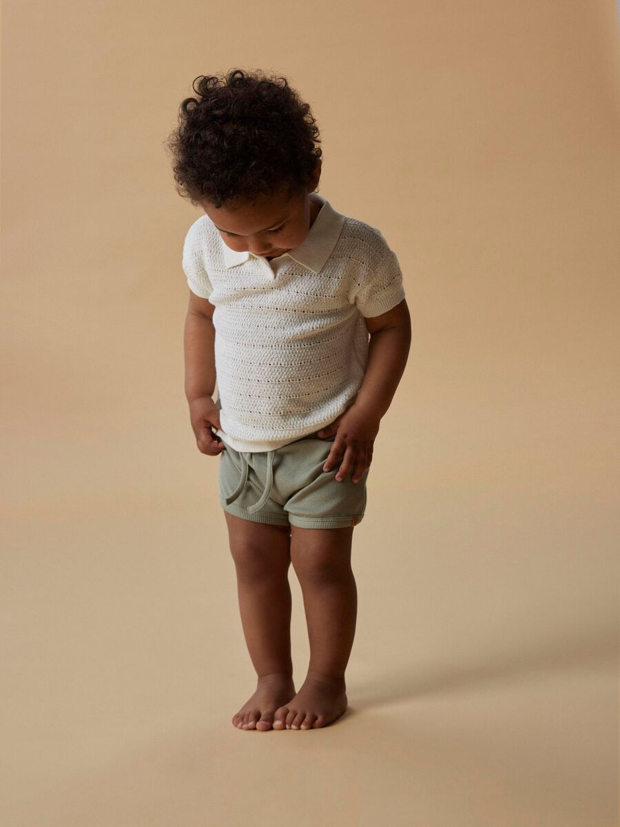 name it REGULAR FIT SHORTS, Seagrass, highres - 13250964_Seagrass_008.jpg